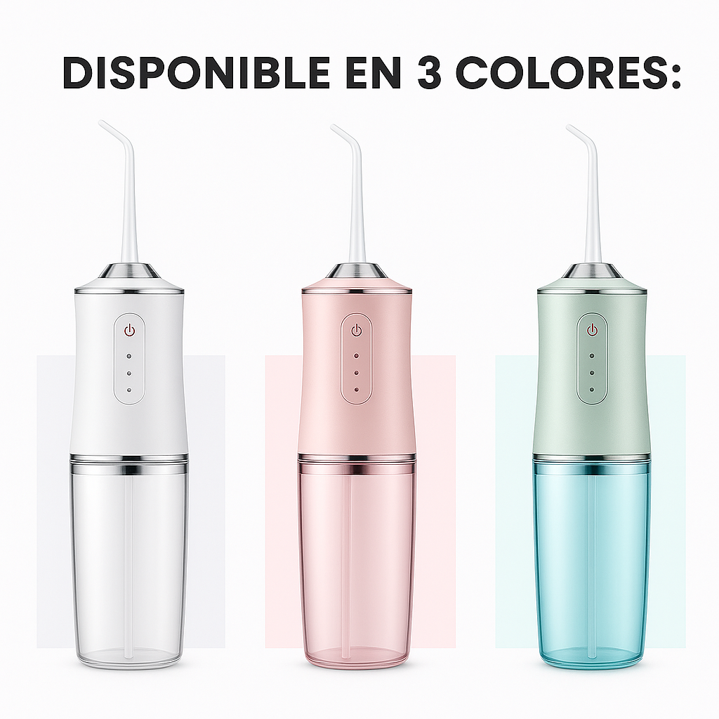 IRRIGADOR BUCAL POWER MAX + 4 BOQUILLAS GRATIS