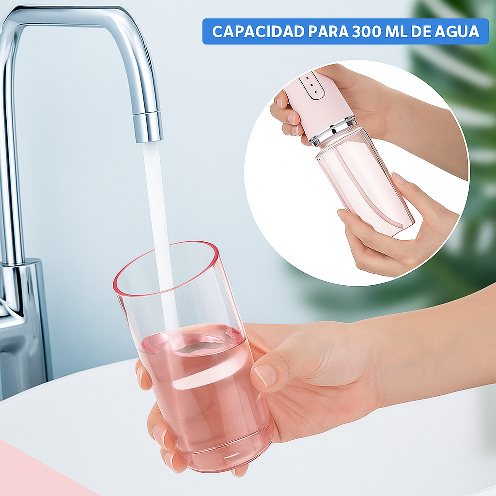 IRRIGADOR BUCAL POWER MAX + 4 BOQUILLAS GRATIS